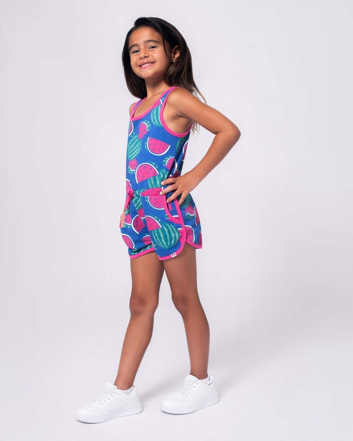 Watermelon Olivia Romper
