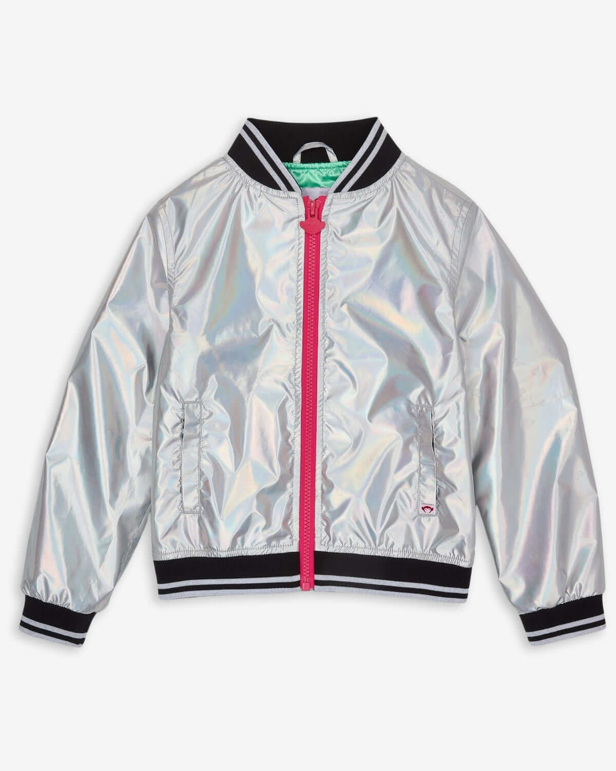 Iridescent Nikki Bomber Jacket