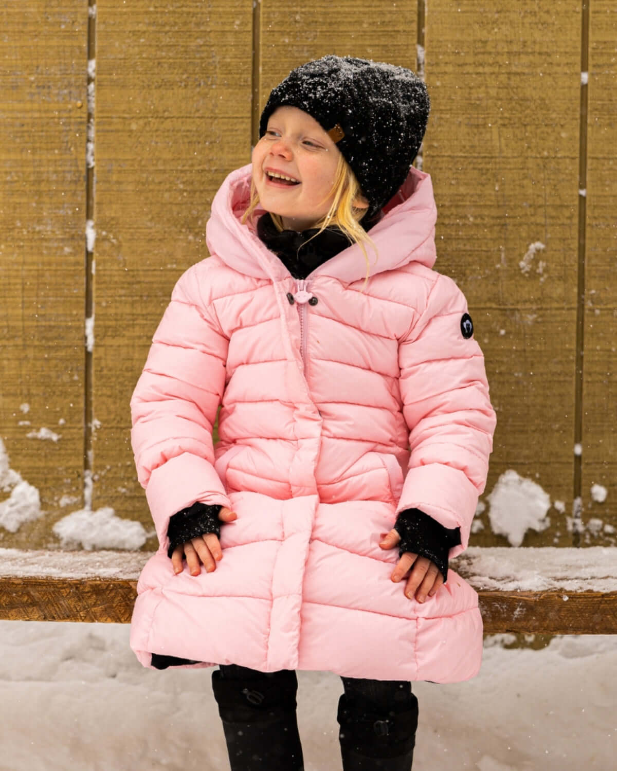 Pink Lovi Long Puffer