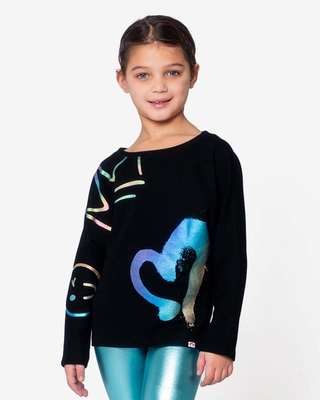 Graffiti Slouchy Sweatshirt
