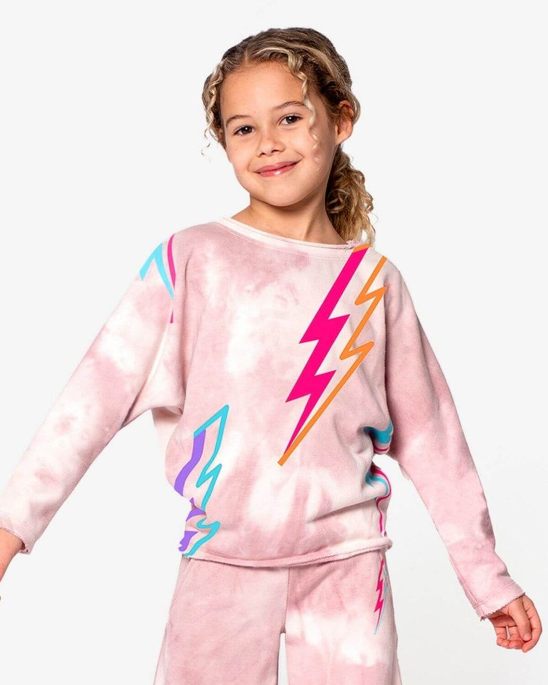 Lightning Bolt Slouchy Sweatshirt