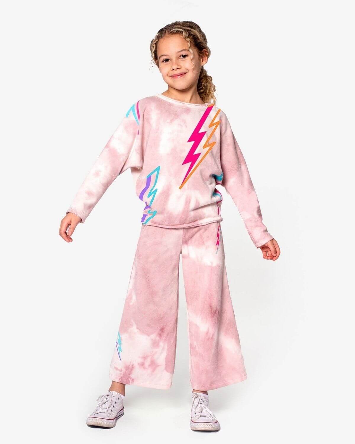 Lightning Bolt Slouchy Sweatshirt