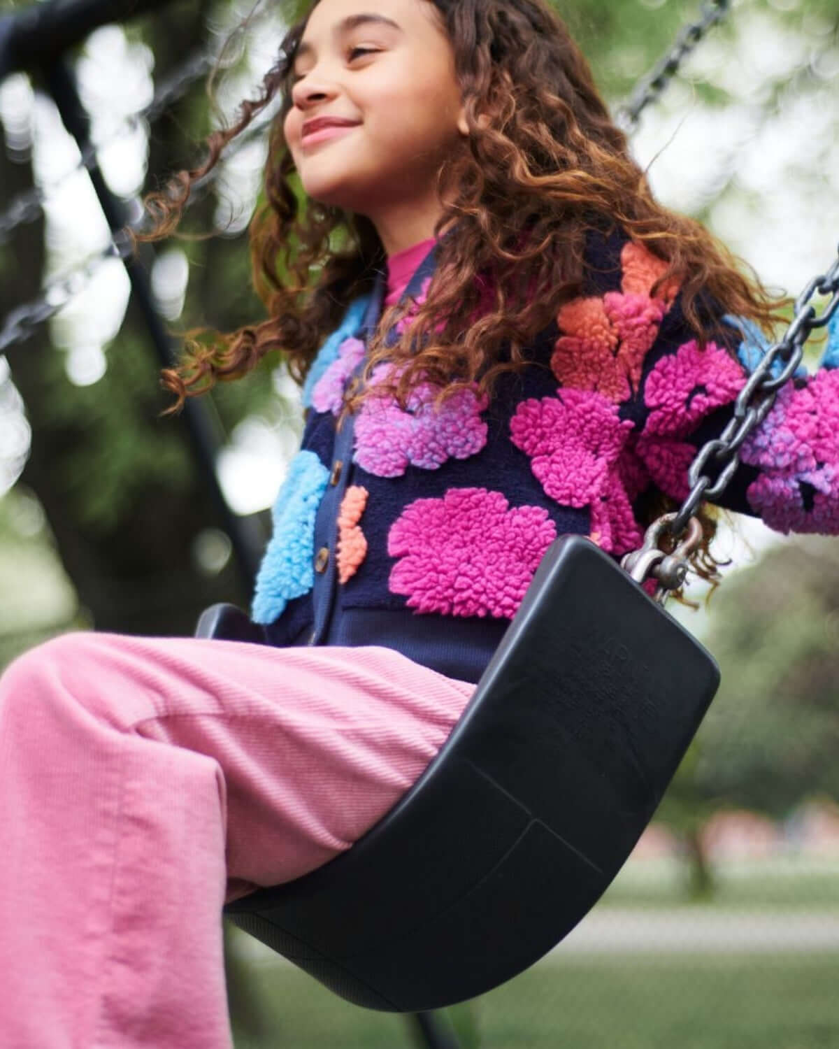 Multi Floral Raya Cardigan Set