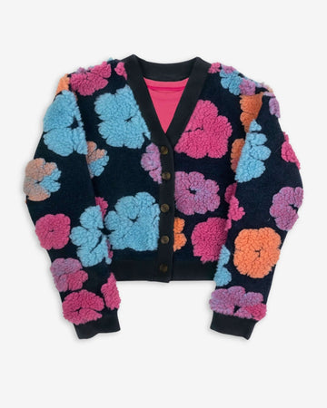 Multi Floral Raya Cardigan Set