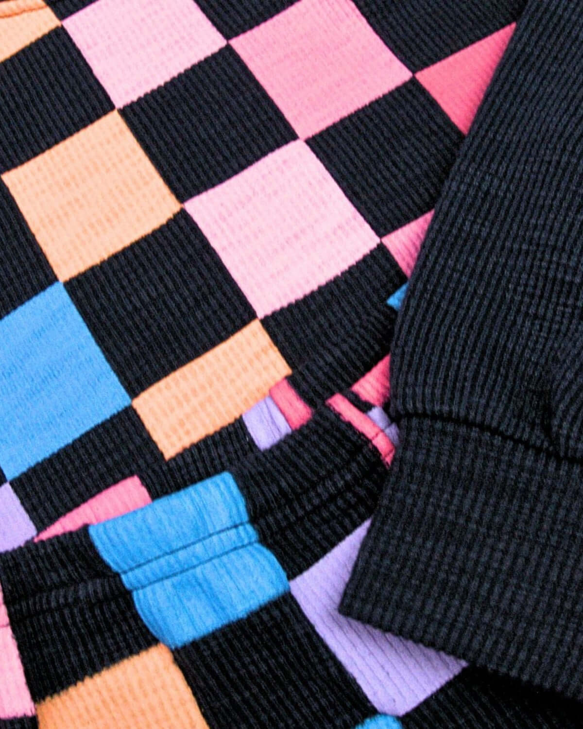 Navy Checkerboard Ruby Sweatshirt