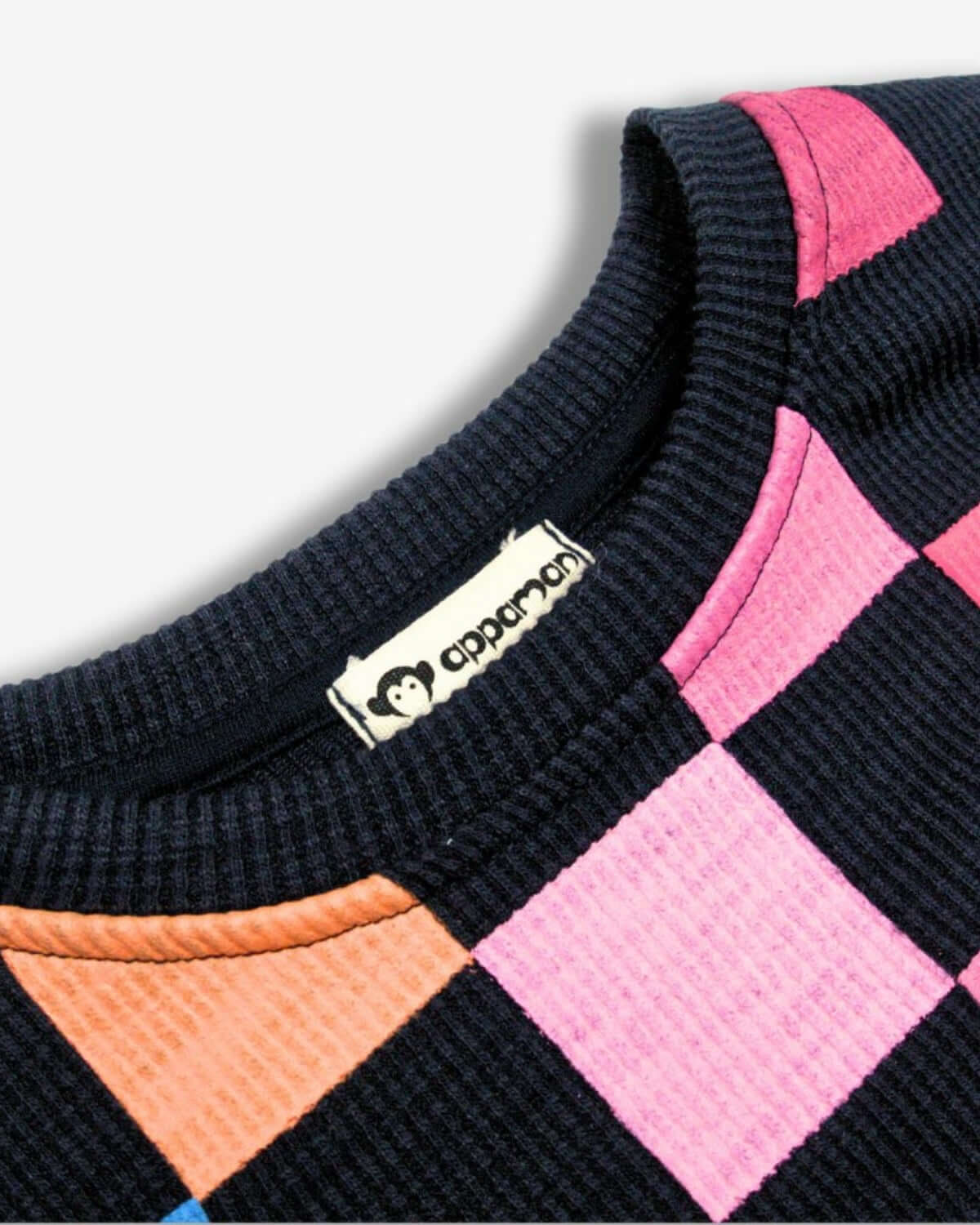 Navy Checkerboard Ruby Sweatshirt