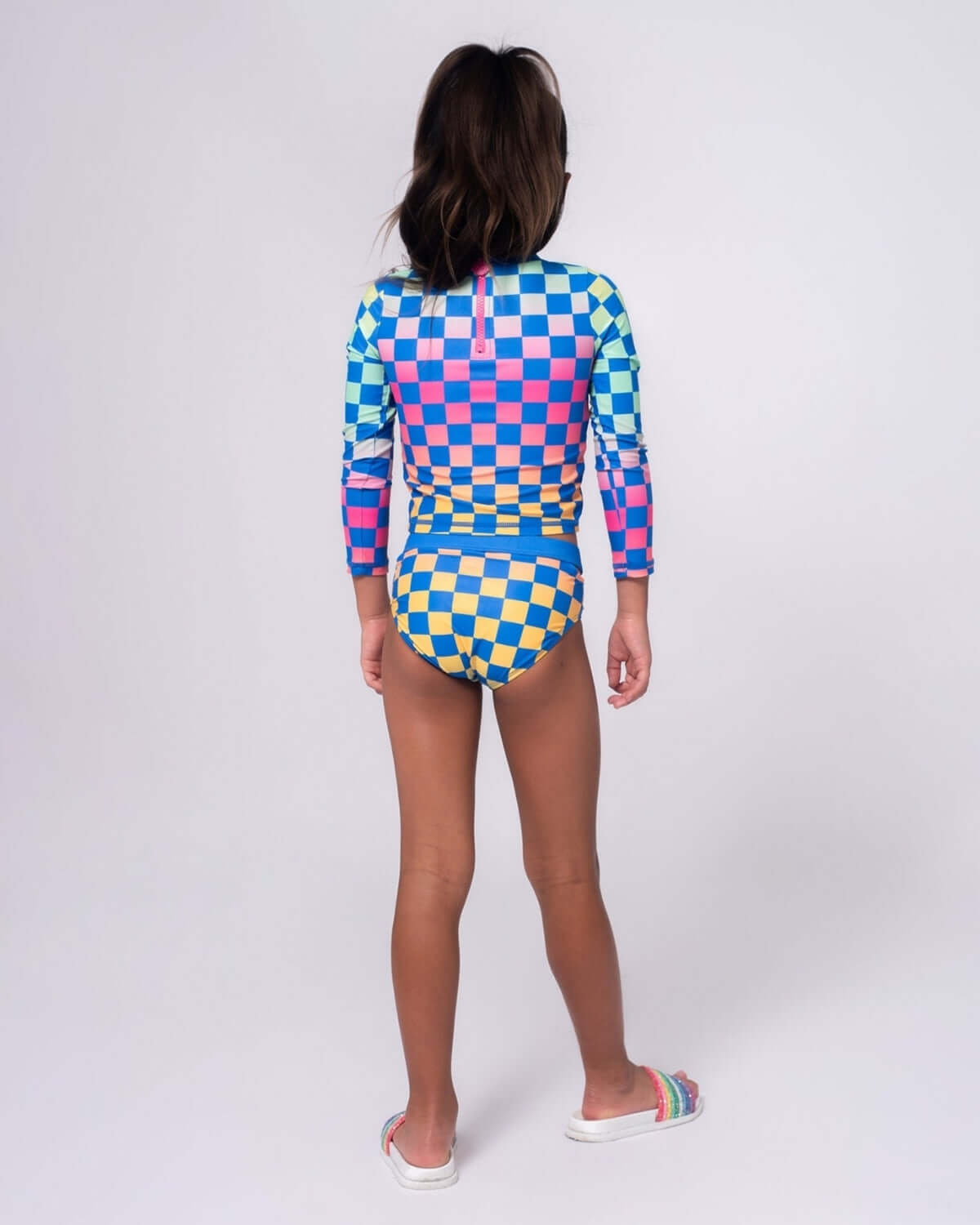 Checkerboard Oceana Rash Guard Set