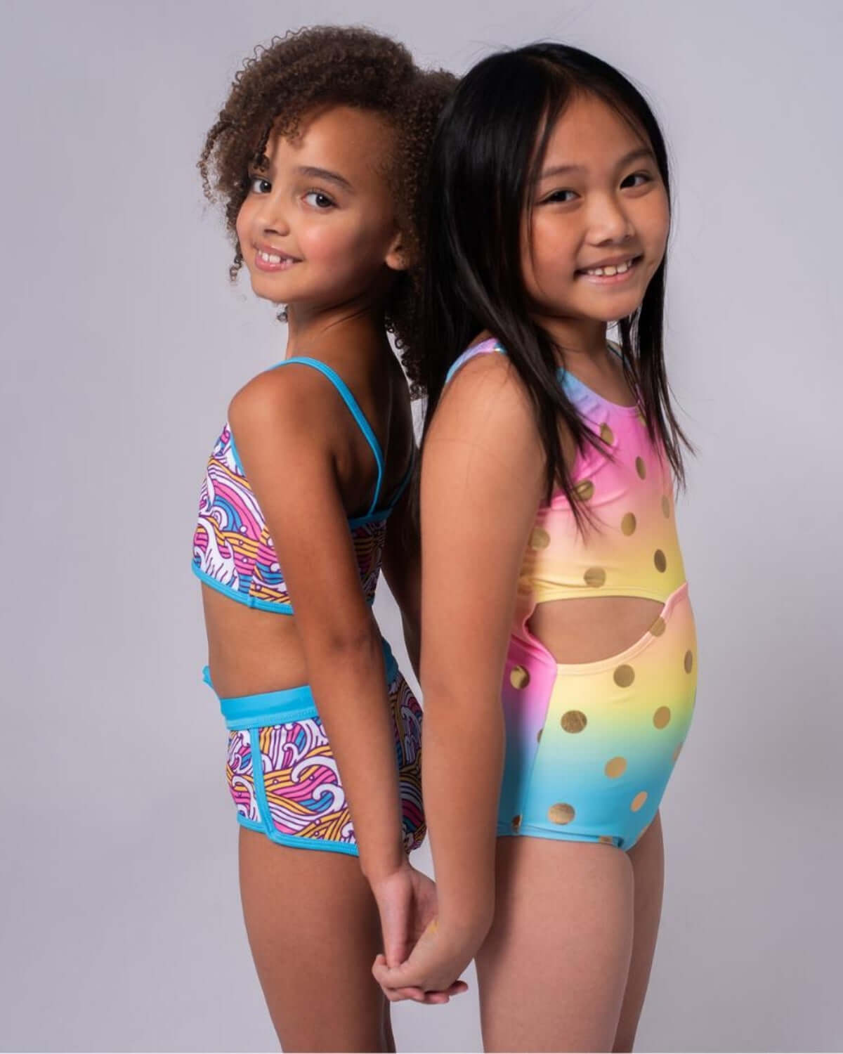 Rainbow Dots Erika Swimsuit