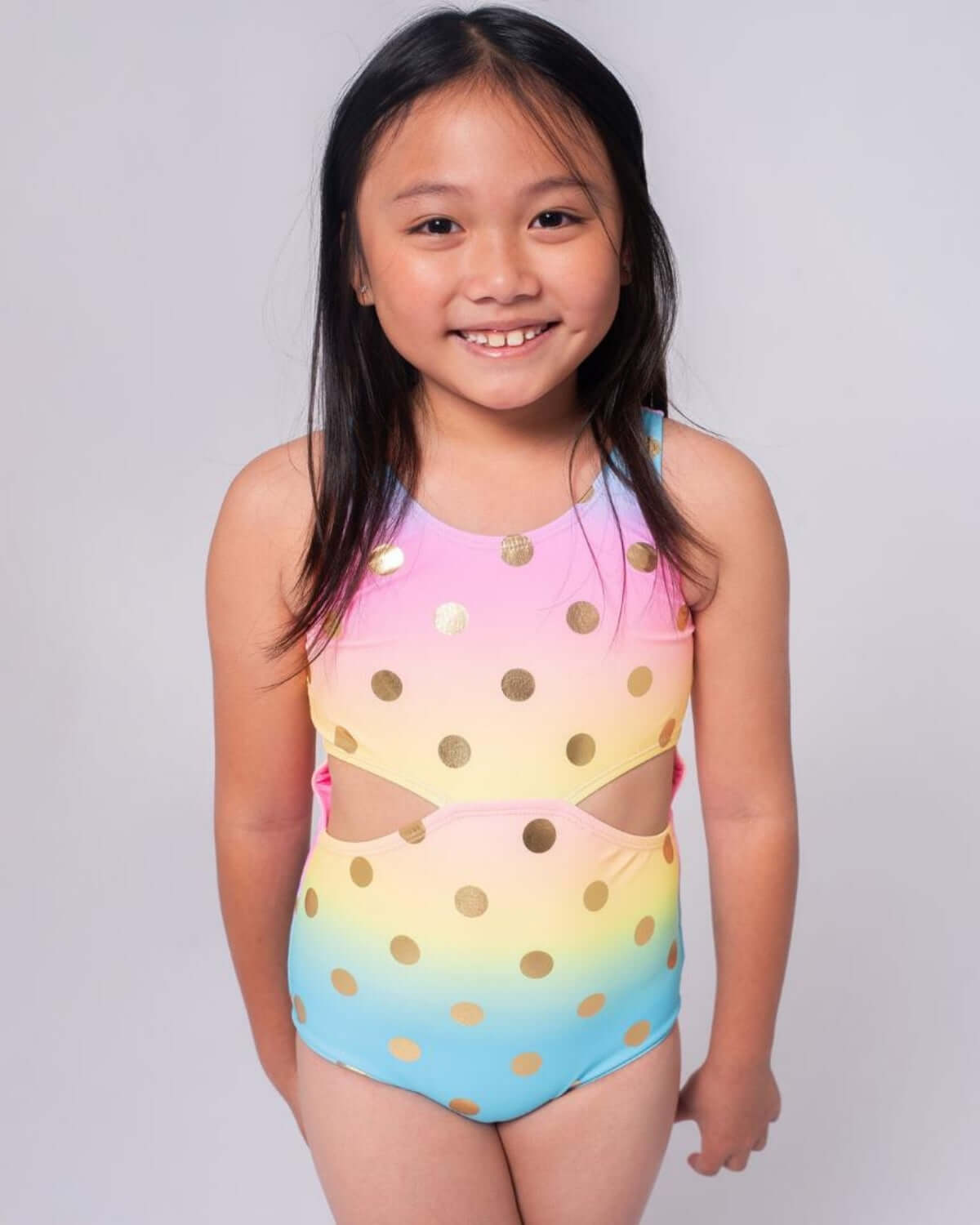 Rainbow Dots Erika Swimsuit