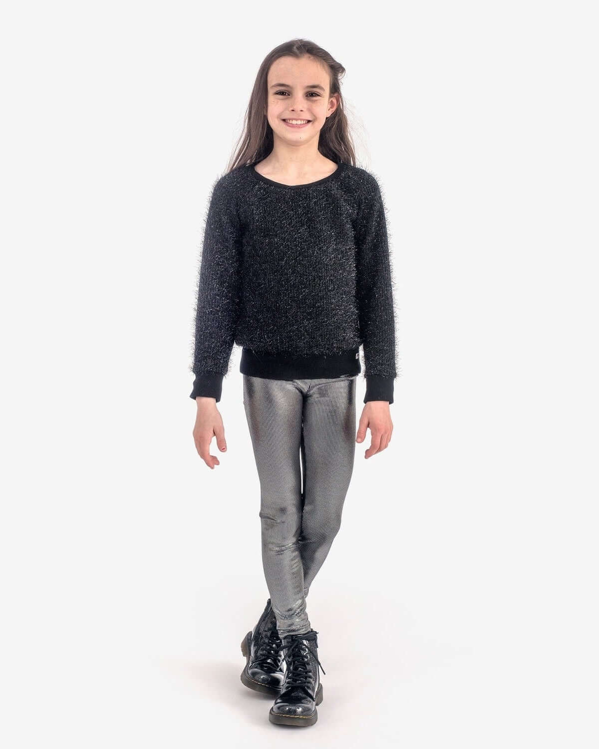 Black Luxe Willow Top