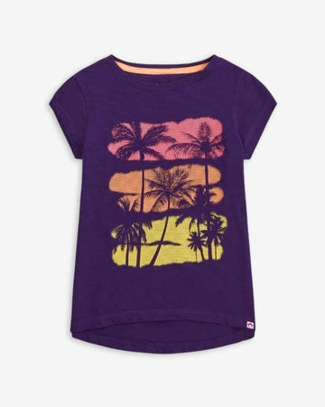 Dark Violet Circle Tee