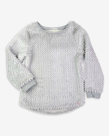 Grey Novelty Laurel Top