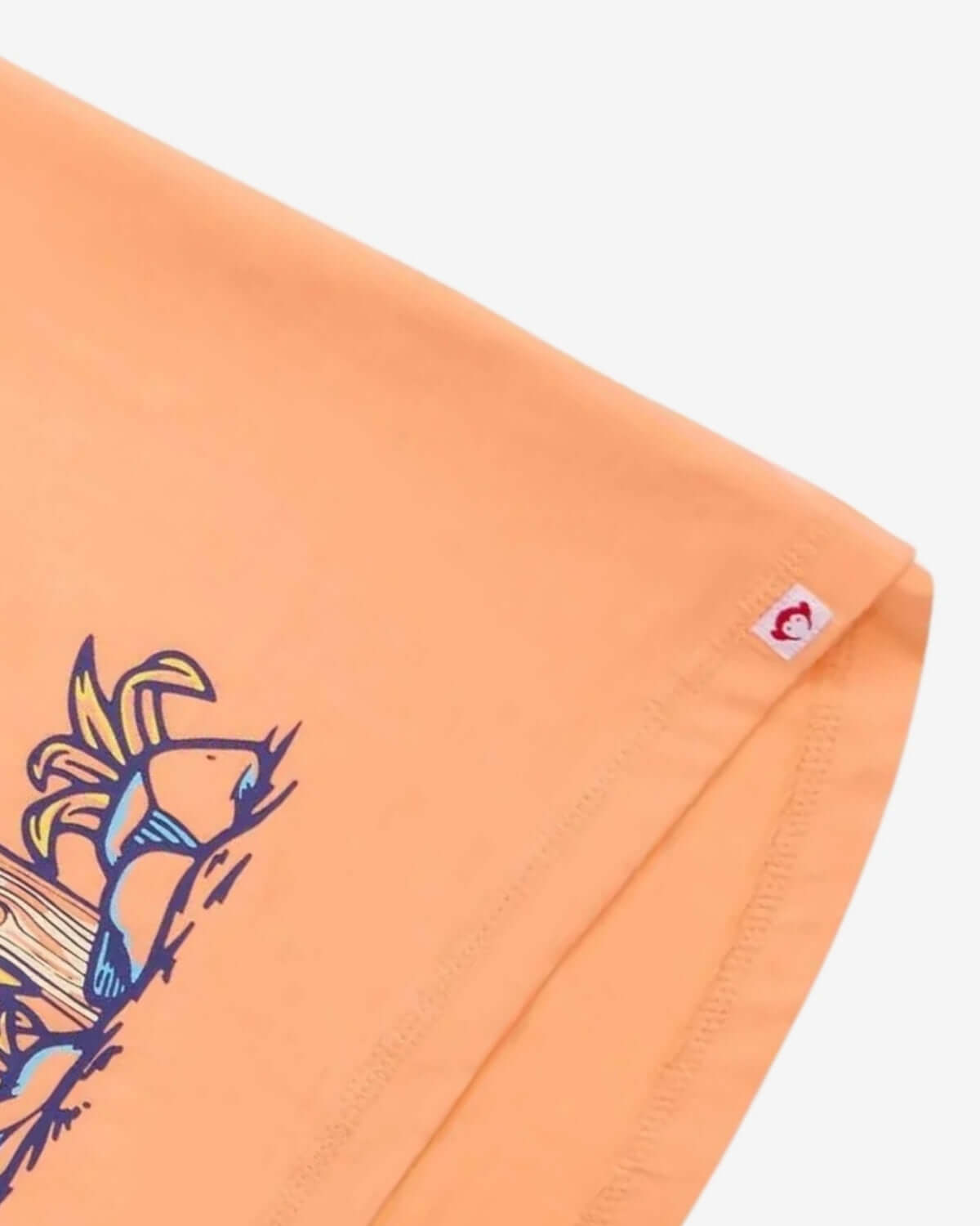 Peach Circle Tee