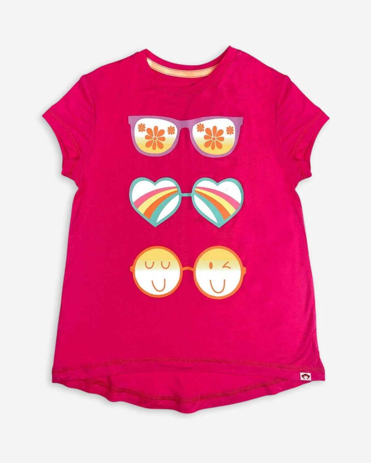 Radiant Pink Circle Tee