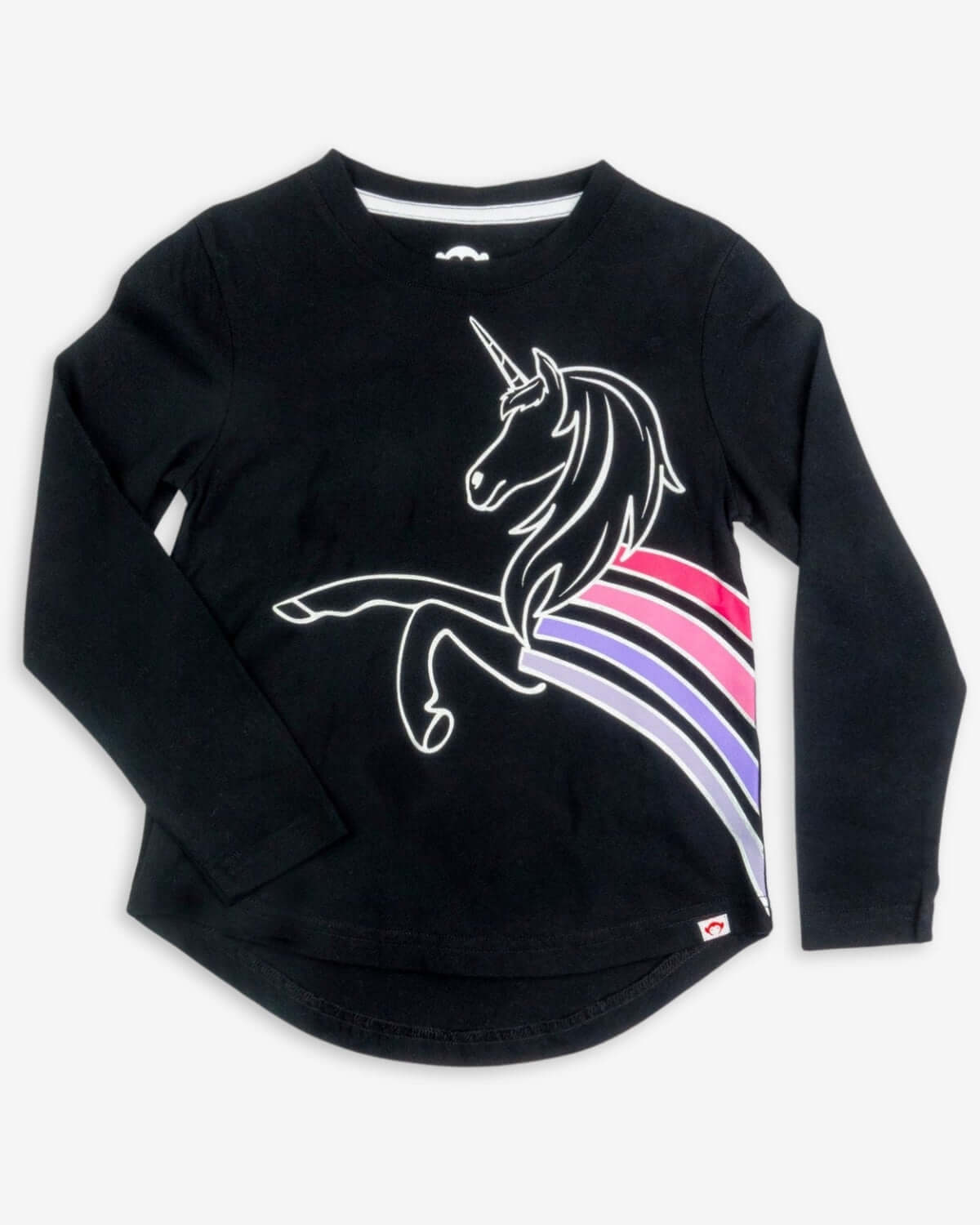 Rainbow Unicorn Elara Tee