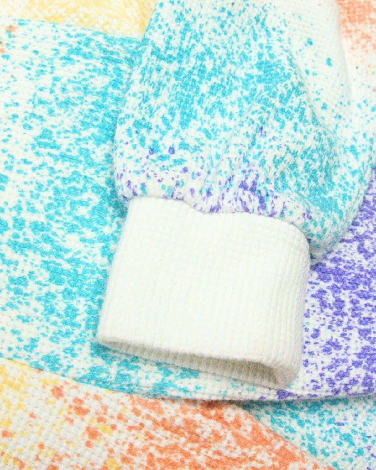 Splatter Print Sofia Top