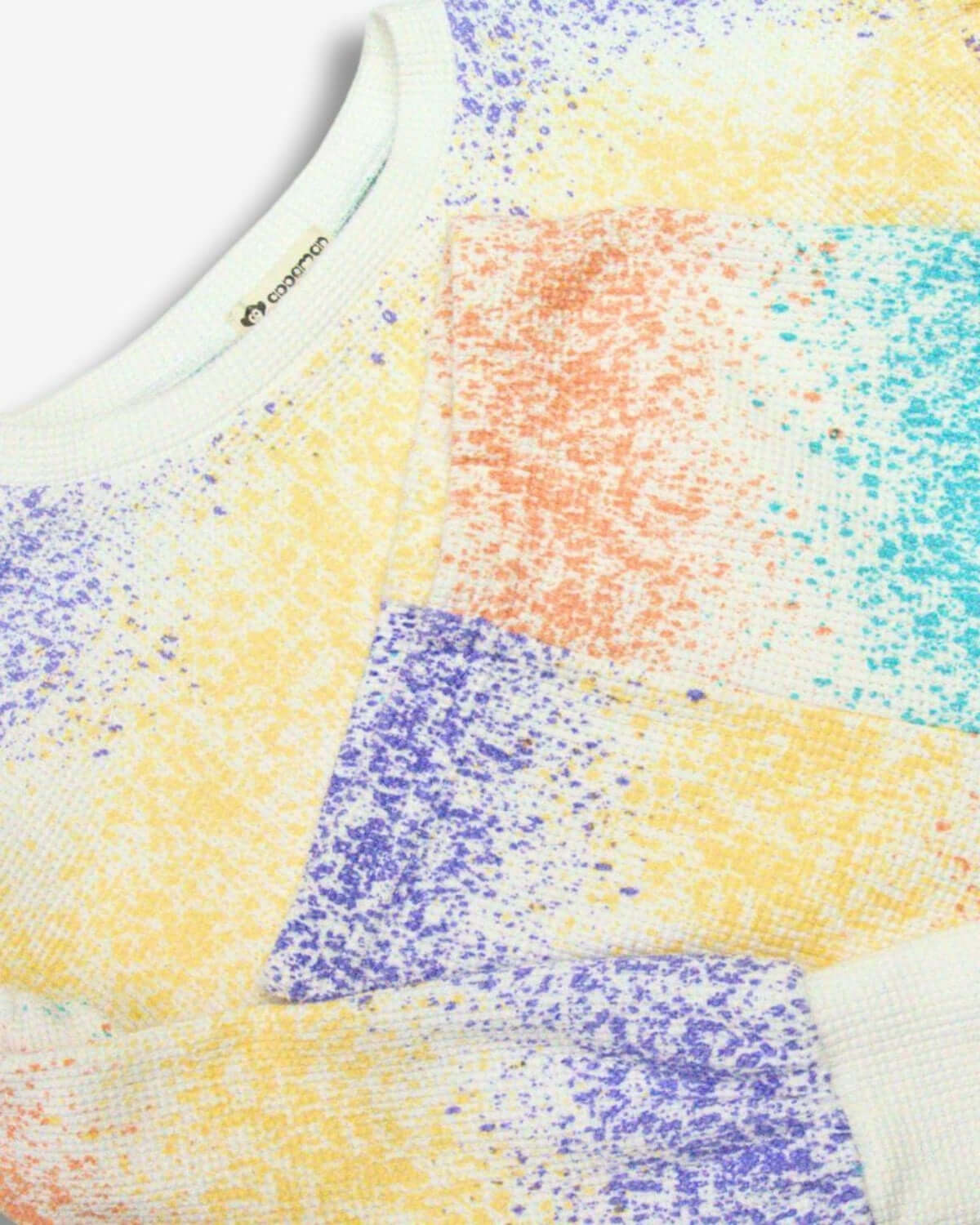 Splatter Print Sofia Top