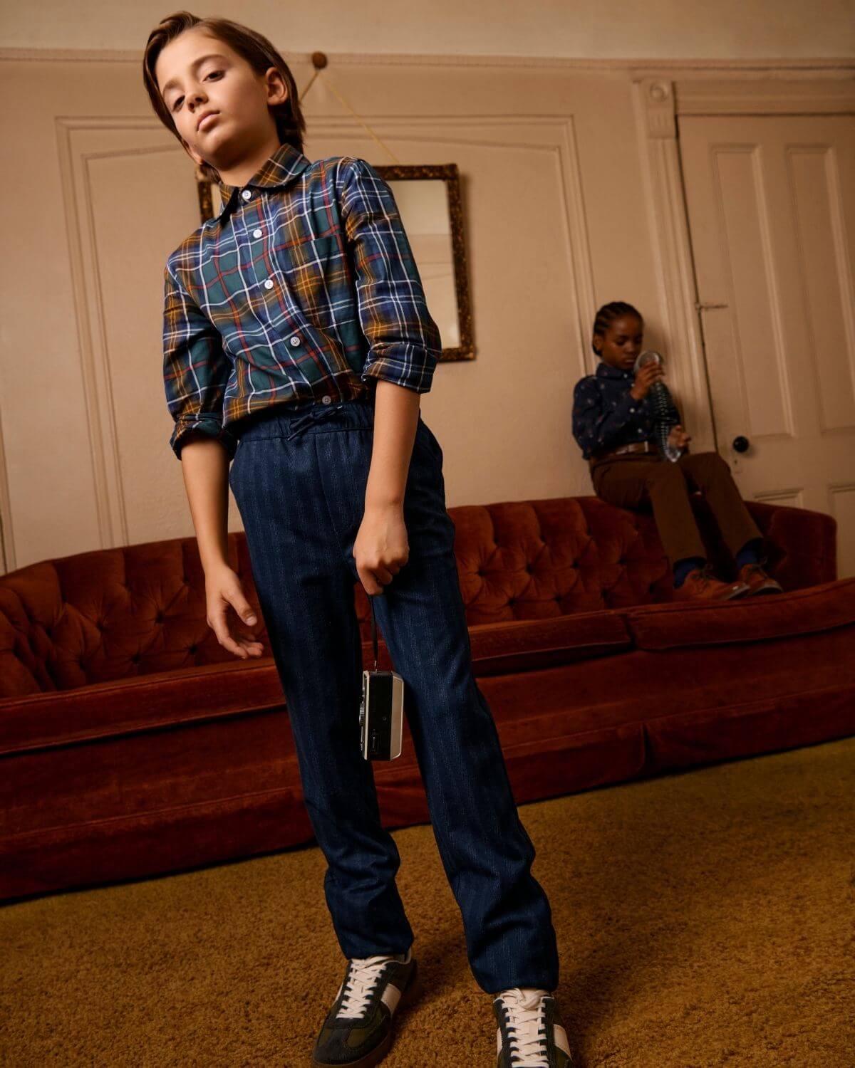 Lakeside Plaid Standard Button Down Shirt