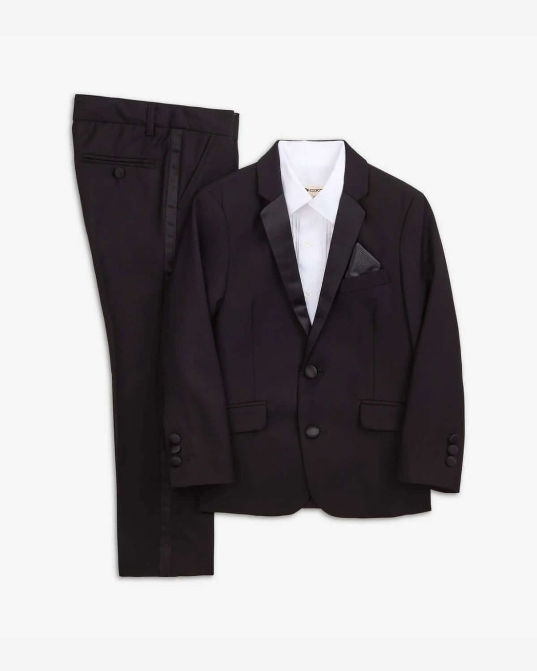 Black Tuxedo Suit Bundle 3-Piece Set