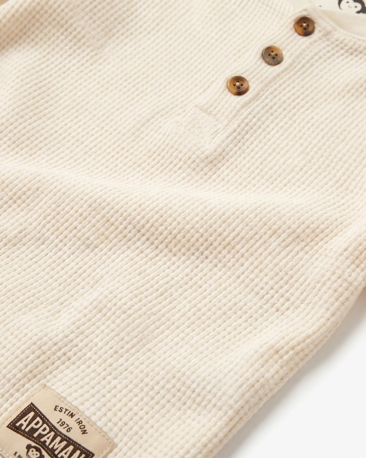 Winter White Craftsman Thermal Henley