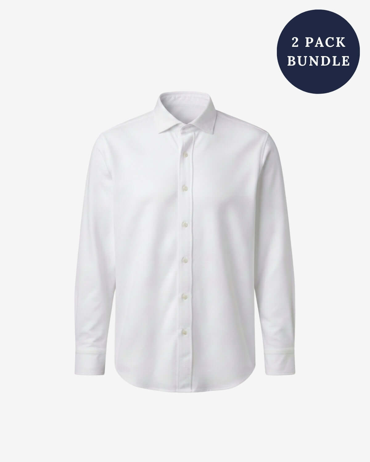 White Standard Dress Shirt 2-Pack