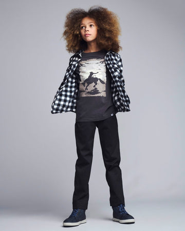 Vintage Cowboy Graphic Long Sleeve Tee