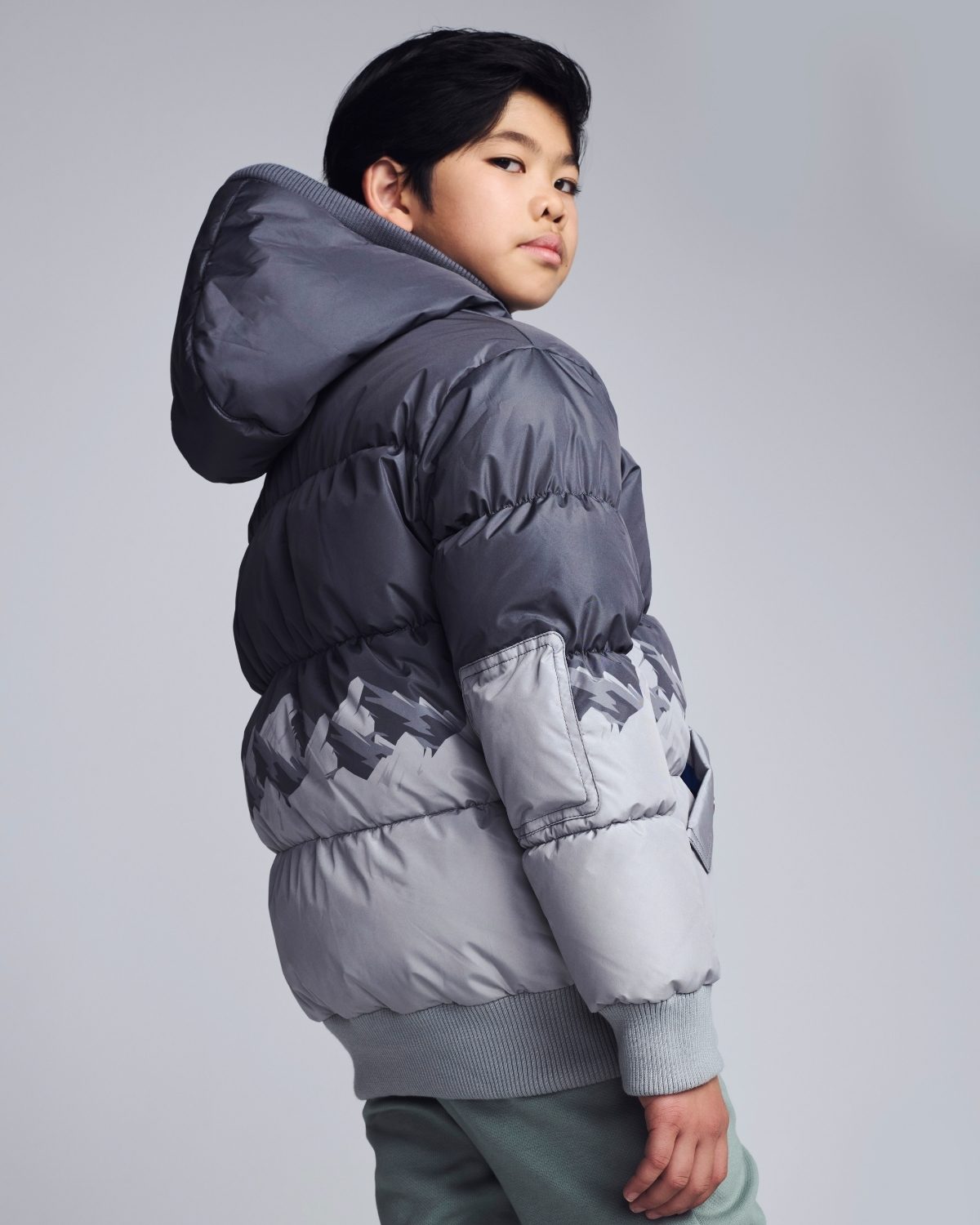 Winterscape Puffy Coat