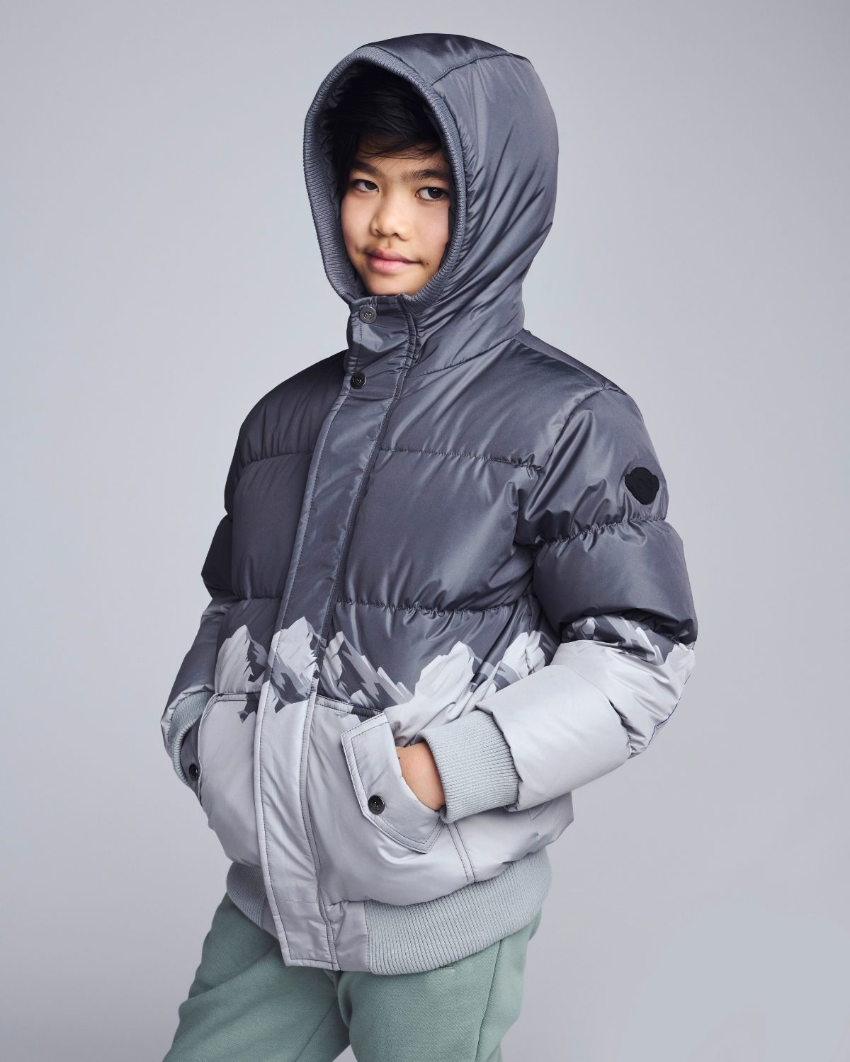 Winterscape Puffy Coat