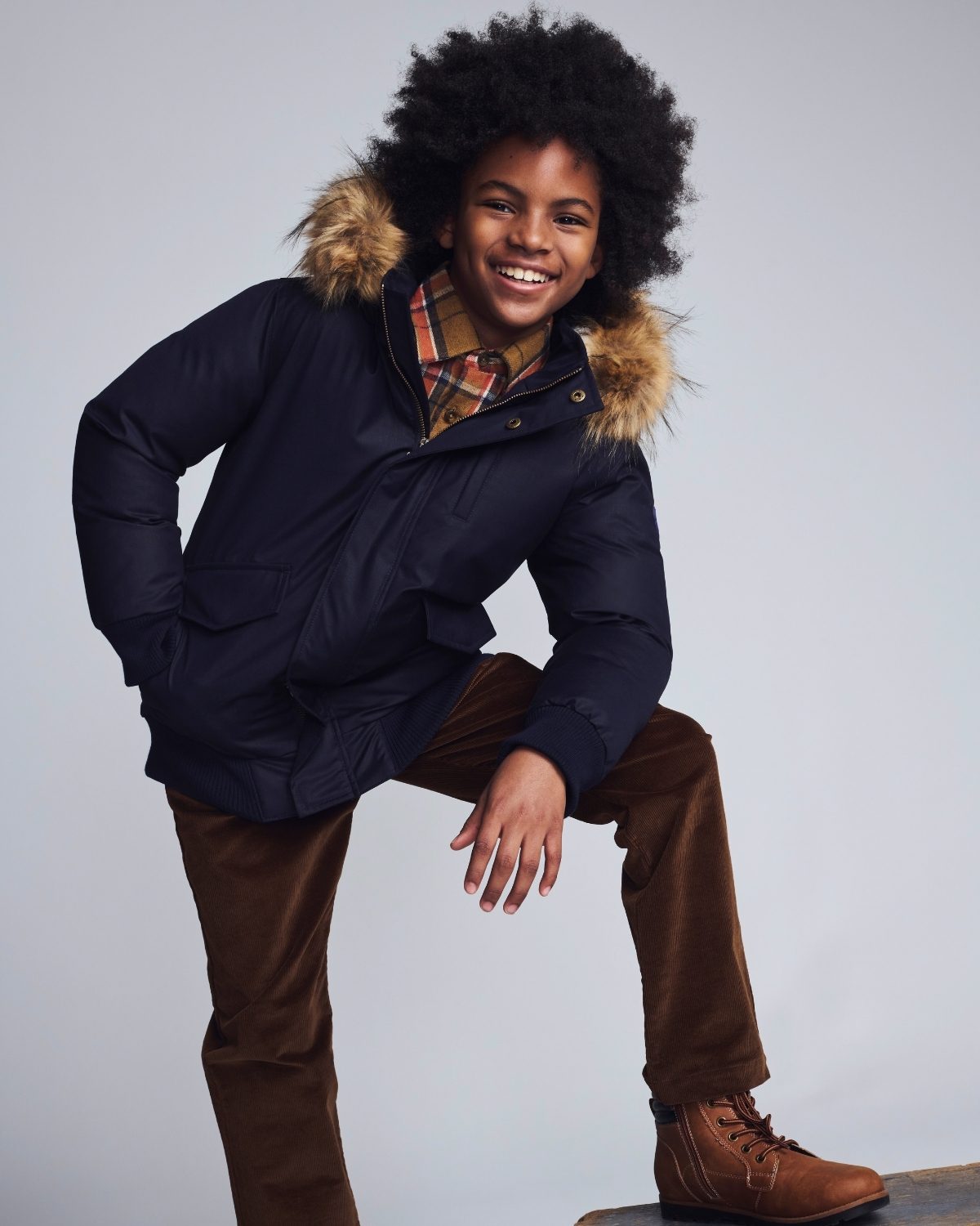 Dark Navy City Transit Coat