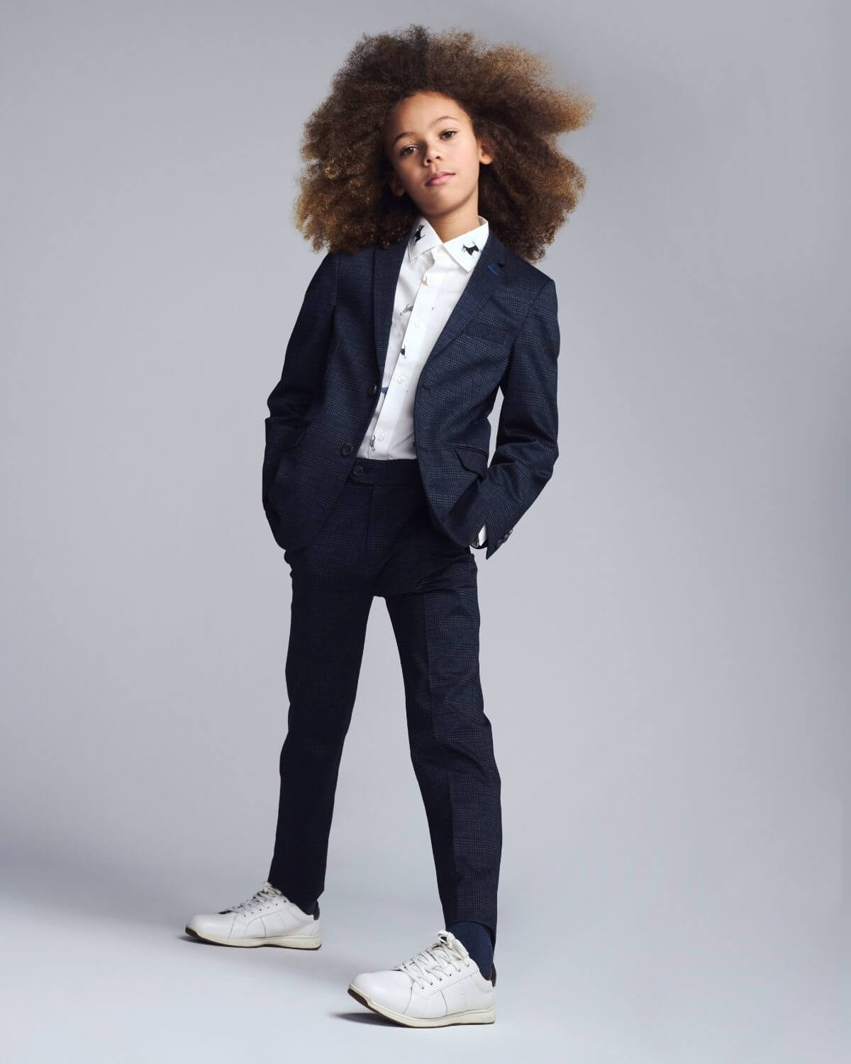 Shadow Prince of Wales Stretchy Mod Suit