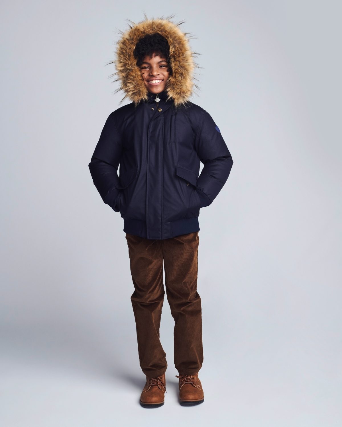 Dark Navy City Transit Coat