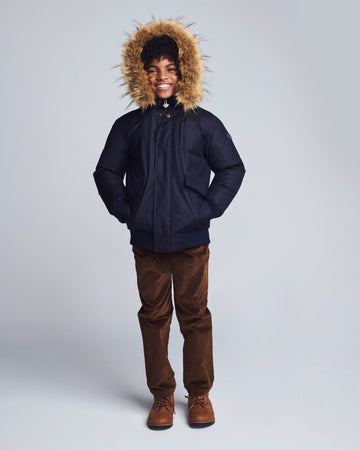 Dark Navy City Transit Coat