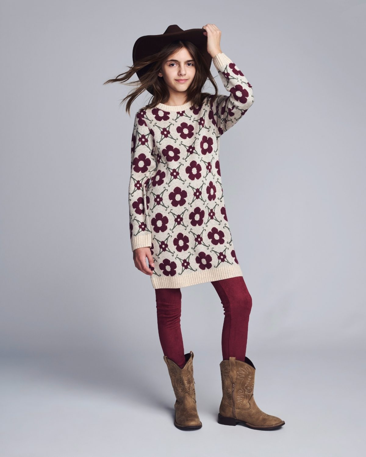 Beige Maya Sweater Dress