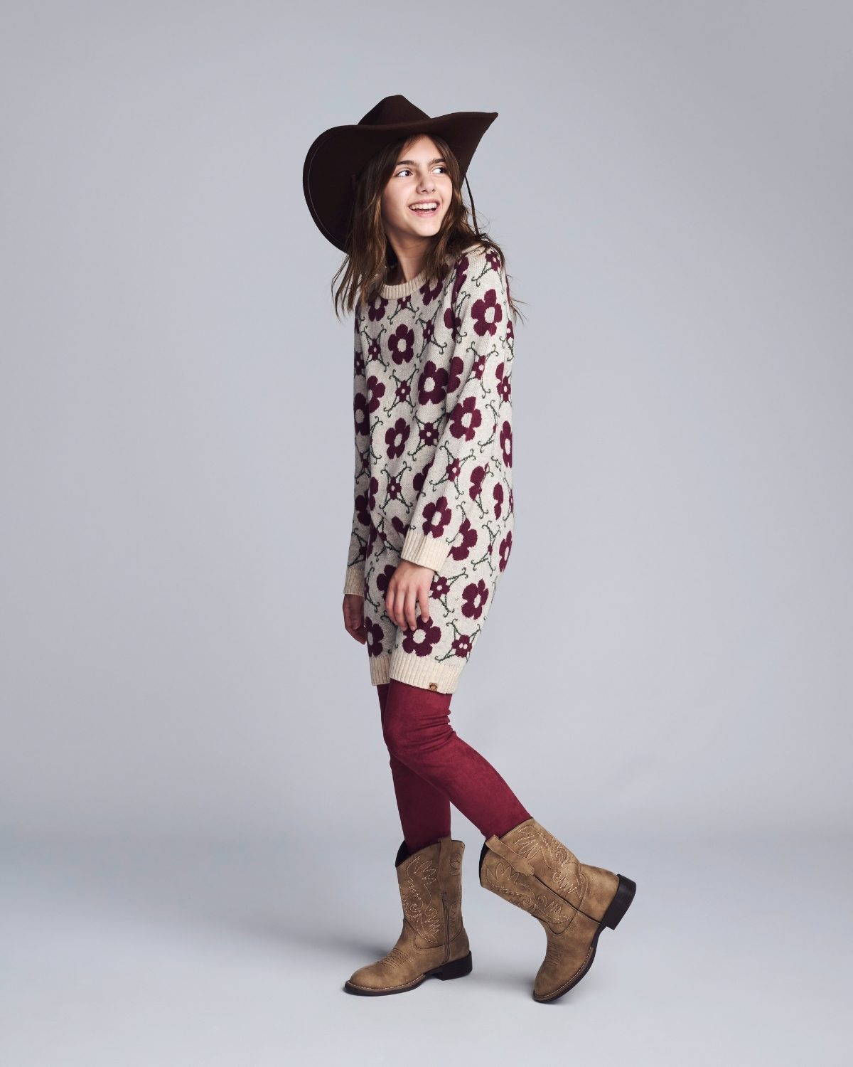 Beige Maya Sweater Dress