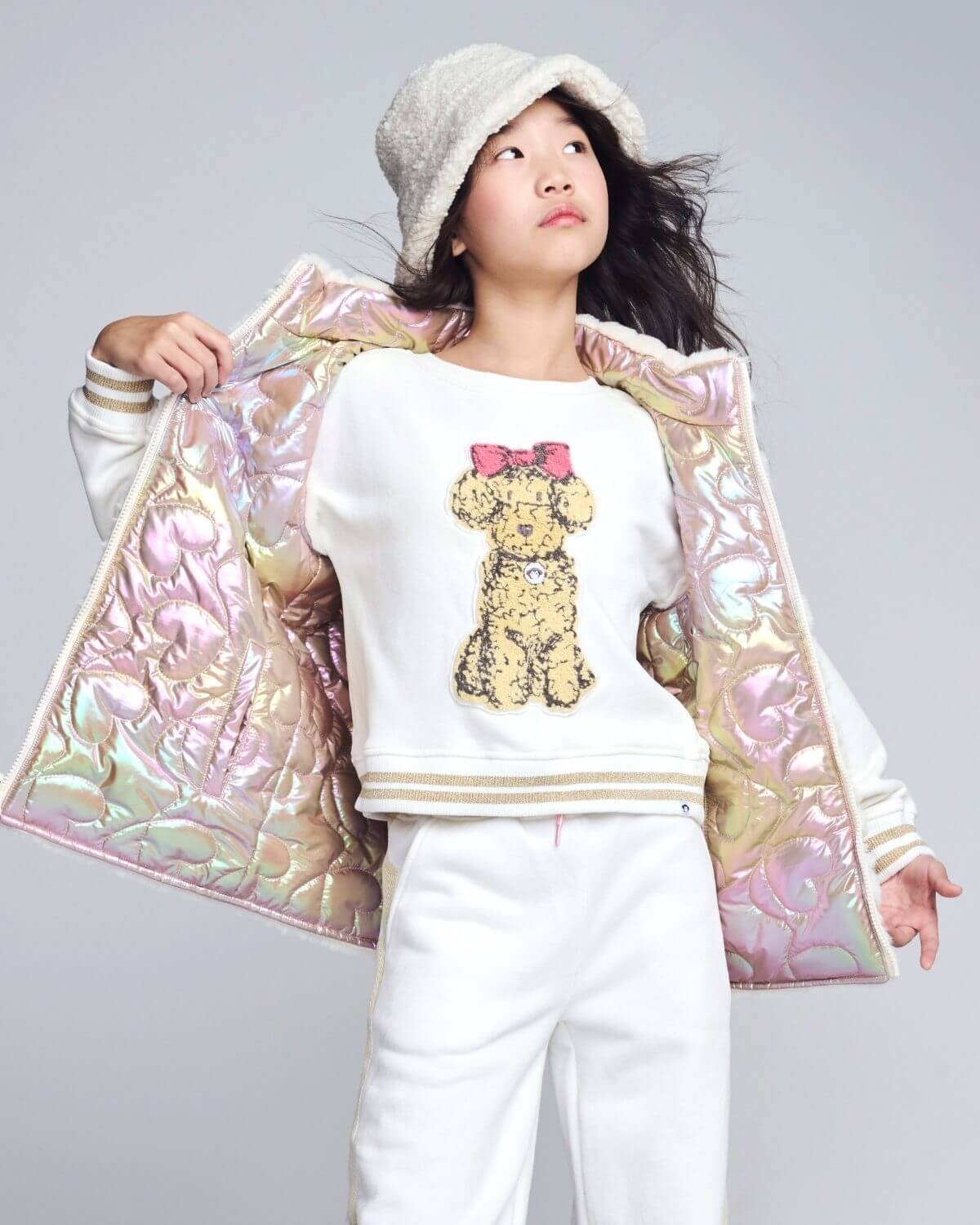 Cream Bianca Graphic Sweatshirt