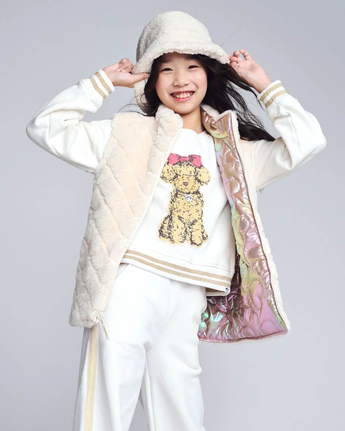 Cream Bianca Graphic Sweatshirt