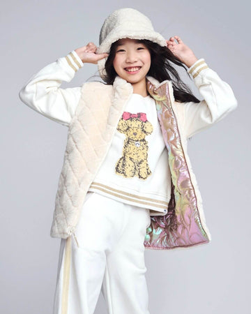 Cream Bianca Graphic Sweatshirt