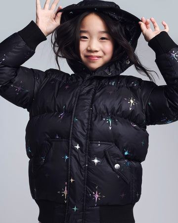 Starbursts Puffy Coat