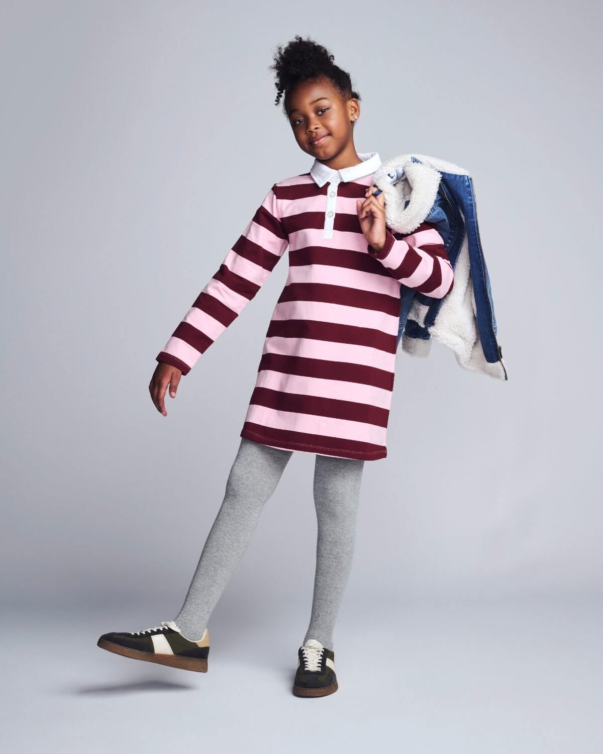 Pink Stripes Quinn Oversized Dress
