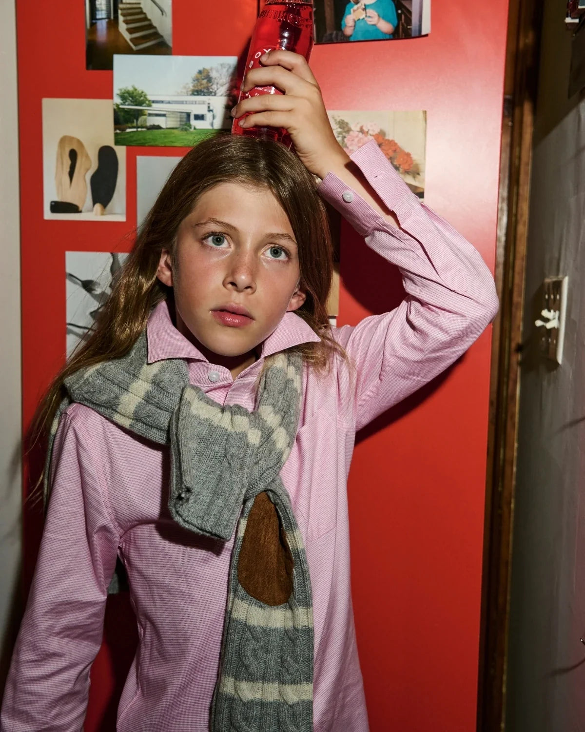 Pink Standard Button Down Shirt