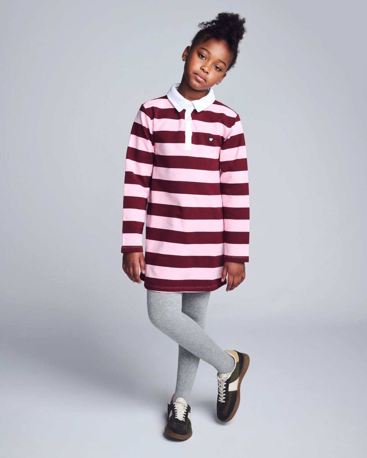 Pink Stripes Quinn Oversized Dress