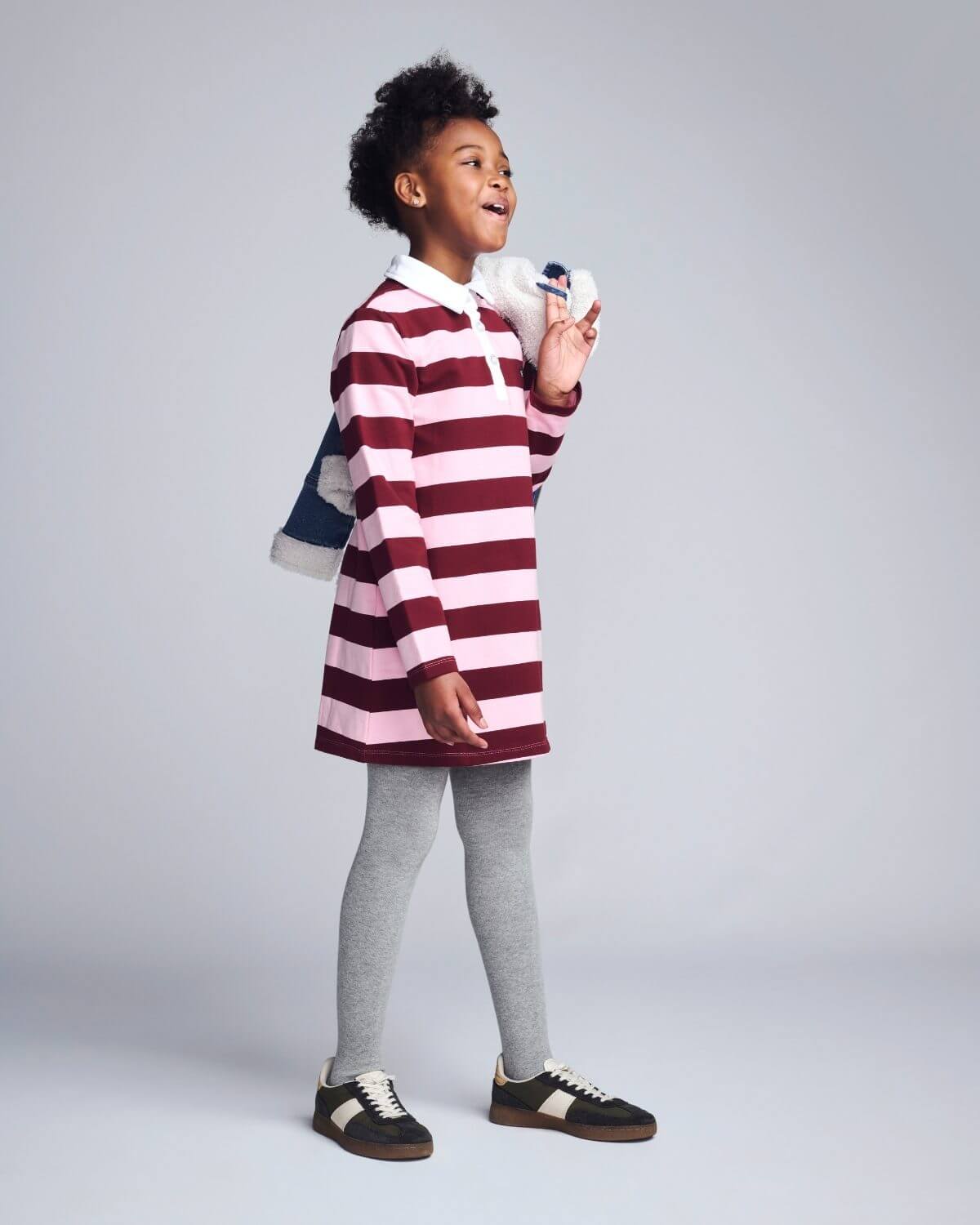 Pink Stripes Quinn Oversized Dress