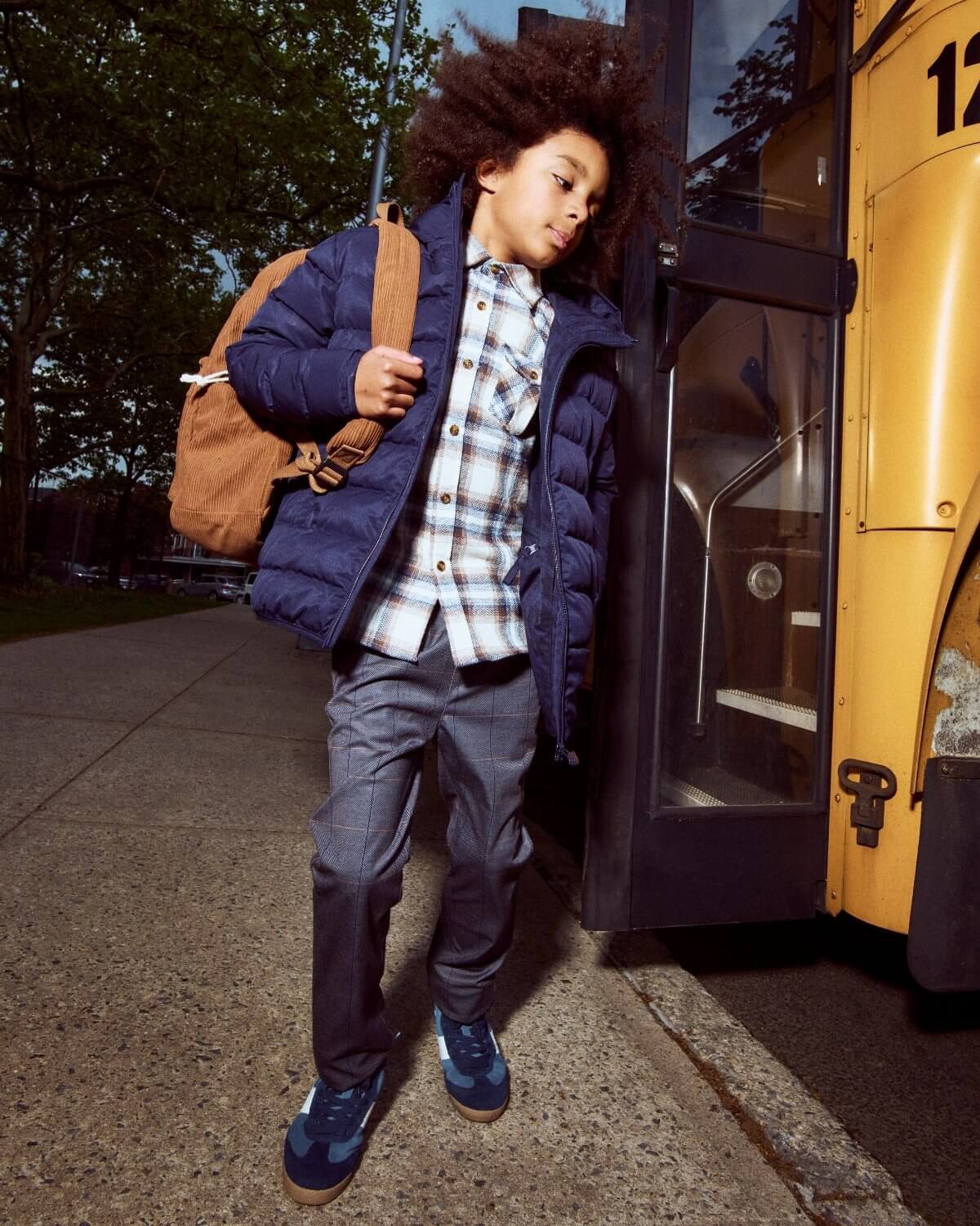 Dark Navy Lightweight Puffer