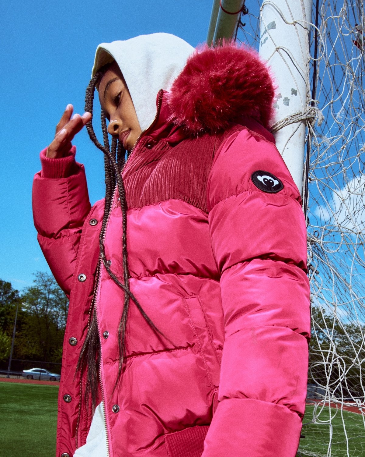 Rose Quartz Kyla Puffer Coat