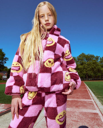 Pink Melanie Sherpa Jacket