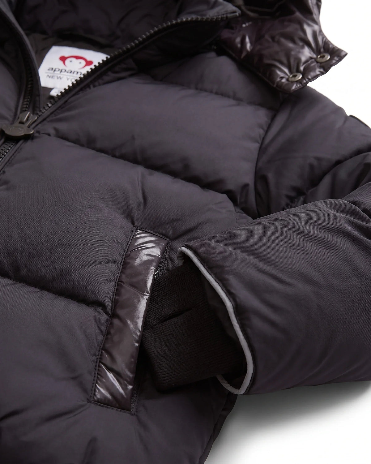 Black Park Ave Puffer Coat