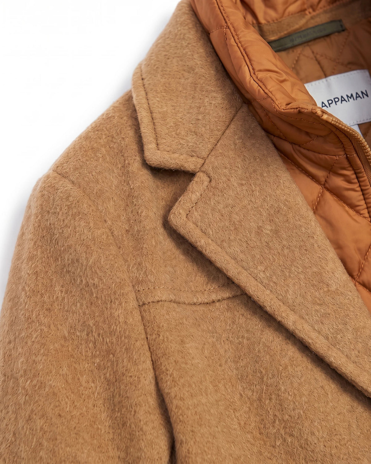 Camel New City Overcoat