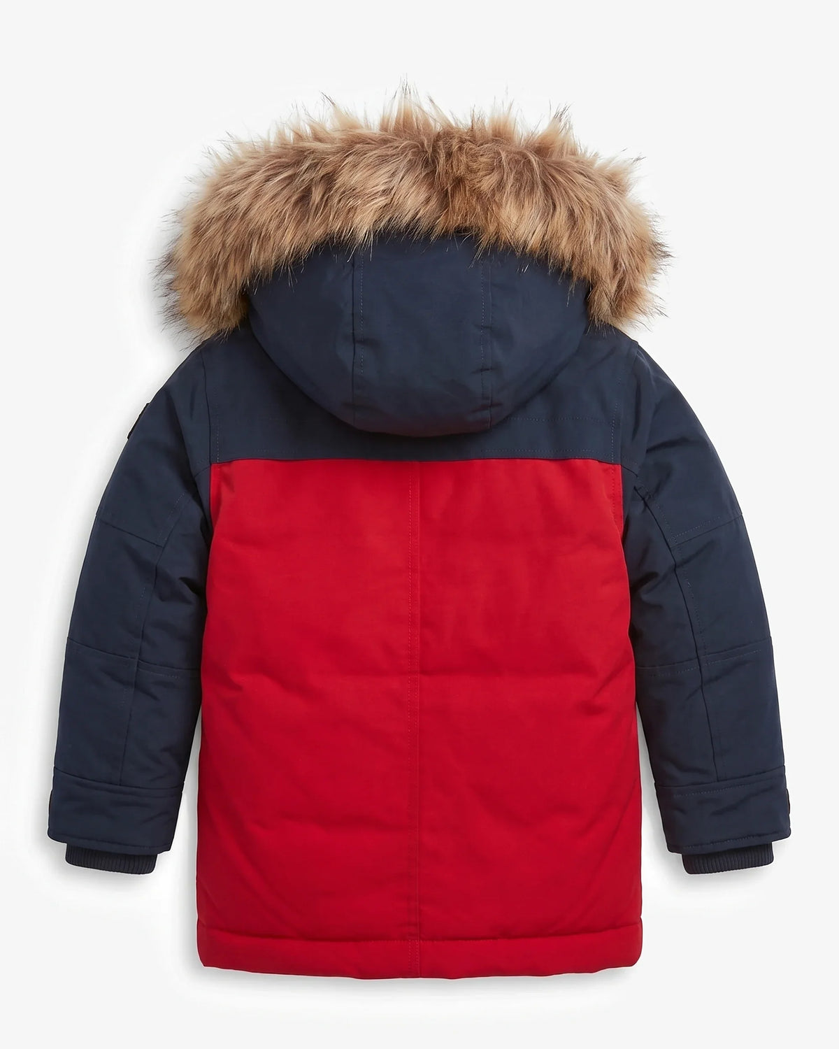 Navy Crimson Denali Down Coat