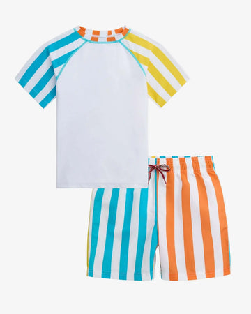 Tropic Stripes Swim Set